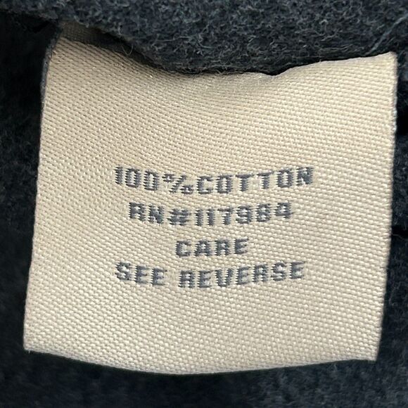 Dakota Grizzly Chamois Flannel Button Front Shirt Mens Large Long Sleeve Gray - Picture 7 of 8